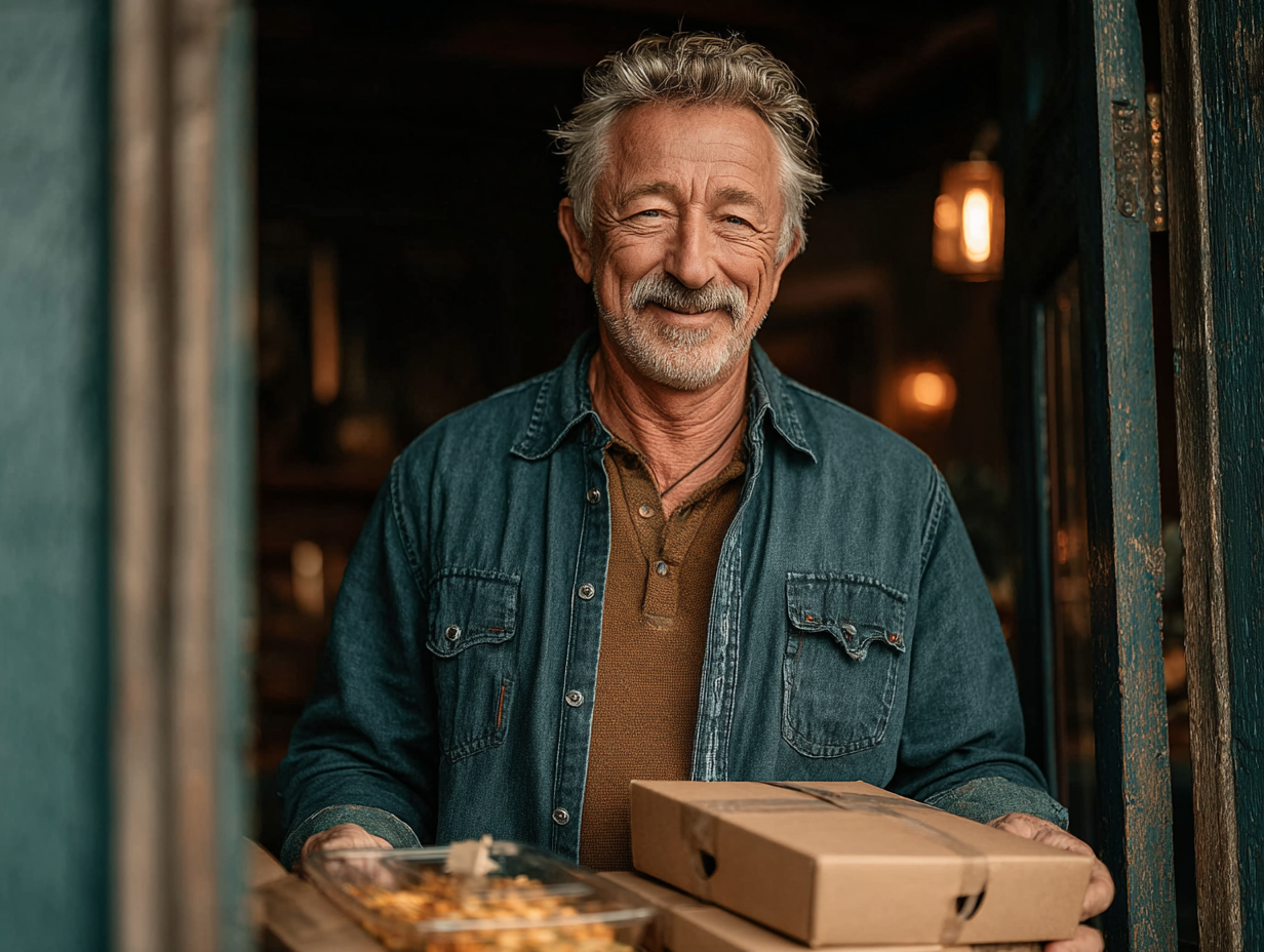 Професійний нутриціолог консультує літню жінку щодо здорового харчування